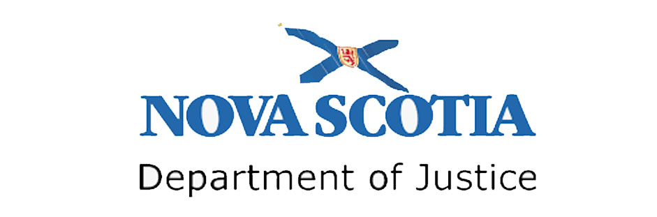 Nova Scotia Department of Justice logo. 